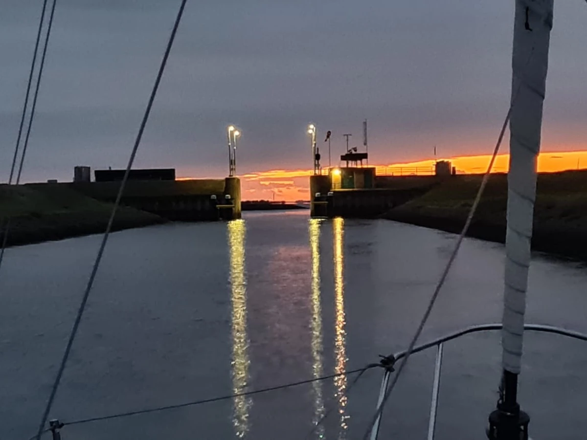 Zonsondergang Stavenisse